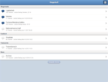 Tablet Screenshot of forum.ringertreff.de